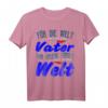 Herren Papa Geschenk Weihnachten & Vatertag - Lustiges T-Shirt mit Familienmotiv für den besten Vater