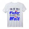 Herren Papa Geschenk Weihnachten & Vatertag - Lustiges T-Shirt mit Familienmotiv für den besten Vater