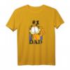 HapDeer Vatertag Papa Nummer 1 T-Shirt – Offiziell lizenzierte Cartoon-Shirts für den besonderen Tag