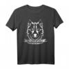 Rudelführer Wolf Kopf Vatertag T-Shirt – Geschenk für Wolfsfans, Tierliebhaber & Papa Rudelführer