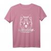 Rudelführer Wolf Kopf Vatertag T-Shirt – Geschenk für Wolfsfans, Tierliebhaber & Papa Rudelführer