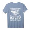 Dreifacher Papa Vater Von 3 Kindern Vatertag T-Shirt - Originelles Geschenk für stolze Väter zum Vatertag