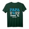 Herren Papa 2022 Loading Ladebalken T-Shirt – Lustiges Geschenk für werdende Väter, Vatertag & Babyparty