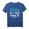Herren Papa 2022 Loading Ladebalken T-Shirt – Lustiges Geschenk für werdende Väter, Vatertag & Babyparty