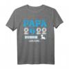 Herren Papa 2022 Loading Ladebalken T-Shirt – Lustiges Geschenk für werdende Väter, Vatertag & Babyparty