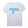 Herren Papa 2022 Loading Ladebalken T-Shirt – Lustiges Geschenk für werdende Väter, Vatertag & Babyparty