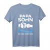 Papa & Sohn Partnerlook T-Shirt mit Witzigem Spruch für Vatertag – Perfekt für Familien & Vater-Sohn Outfits