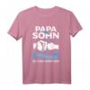 Papa & Sohn Partnerlook T-Shirt mit Witzigem Spruch für Vatertag – Perfekt für Familien & Vater-Sohn Outfits
