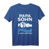 Papa & Sohn Partnerlook T-Shirt mit Witzigem Spruch für Vatertag – Perfekt für Familien & Vater-Sohn Outfits
