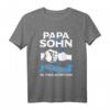 Papa & Sohn Partnerlook T-Shirt mit Witzigem Spruch für Vatertag – Perfekt für Familien & Vater-Sohn Outfits