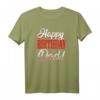 Happy Birthday Daddy Papa Vatertag T-Shirt – Persönliches Geschenk zum Geburtstag für Papa & Vater, Liebevolles Shirt für Kinder