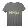Herren Papitän Papa und Kapitän Vintage Anker T-Shirt – Lustiges Seemotiv für Vatertag, Geburtstag & Seefahrtsliebhaber