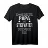 Lustiges Familien Weihnachtsgeschenk: Papa & Stiefvater T-Shirt für Weihnachten, Vatertag & Geburtstag - Für Sie & Ihn, Damen & Herren