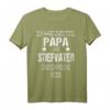 Lustiges Familien Weihnachtsgeschenk: Papa & Stiefvater T-Shirt für Weihnachten, Vatertag & Geburtstag - Für Sie & Ihn, Damen & Herren