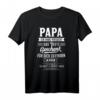 Vater Papa Eltern Vatertag T-Shirt mit lustigem Spruch – Perfektes Geschenk für Väter und Familienliebhaber