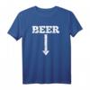 Bier schwanger Geschenk für Baby Ankündigung – Lustiges Papa T-Shirt für Schwangerschafts-Party & Geschlecht enthüllen