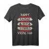 Wikinger Papa T-Shirt für Männer - Ragnar, Odin, Thor - Episches Nordische Mythologie Geschenk zum Vatertag für Wikinger-Fans