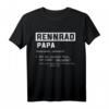 Bester Rennrad Papa T-Shirt - Vatertag Geschenk für Radfahrer, Geburtstags- & Weihnachtsgeschenk für sportliche Väter
