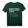 Bester Rennrad Papa T-Shirt - Vatertag Geschenk für Radfahrer, Geburtstags- & Weihnachtsgeschenk für sportliche Väter