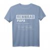 Bester Rennrad Papa T-Shirt - Vatertag Geschenk für Radfahrer, Geburtstags- & Weihnachtsgeschenk für sportliche Väter