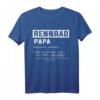 Bester Rennrad Papa T-Shirt - Vatertag Geschenk für Radfahrer, Geburtstags- & Weihnachtsgeschenk für sportliche Väter