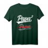 Papa Hoch 2 - Vatertag T-Shirt für werdende Väter mit Zwillingen oder zwei Kindern