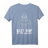Star Wars Vatertag Bester Papa in der Galaxie Vader Umriss T-Shirt - Offiziell Lizenzierte Star Wars Fanartikel für Väter