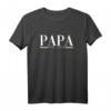 Papa est. 2021 erwartendes Baby Vatertag T-Shirt – Perfekt für neue Väter & Vaterschaftsankündigungen