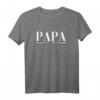 Papa est. 2021 erwartendes Baby Vatertag T-Shirt – Perfekt für neue Väter & Vaterschaftsankündigungen