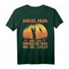 Herren Angler Papa T-Shirt mit Spruch - Lustiges Angel Motiv als Geschenk zum Vatertag & Geburtstag für Hobbyangler