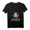 Damen Lustiges St. Patrick's Day T-Shirt mit Kleeblatt und Kobold - Everyone Is Irish V-Ausschnitt Geschenk für Familie & Freunde