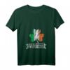 Damen Lustiges St. Patrick's Day T-Shirt mit Kleeblatt und Kobold - Everyone Is Irish V-Ausschnitt Geschenk für Familie & Freunde