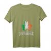 Damen Lustiges St. Patrick's Day T-Shirt mit Kleeblatt und Kobold - Everyone Is Irish V-Ausschnitt Geschenk für Familie & Freunde