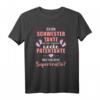 Verdammt coole Patentante T-Shirt mit Superkräften – Perfektes Geschenk für Patentanten zur Geburt und Familienfeiern