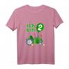 Kinder Traktor Trecker Ich Bin Zwei 2. Geburtstag T-Shirt für Mädchen und Jungen – Perfektes Geburtstagsoutfit für Zweijährige, die Traktoren lieben