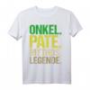 Bester Patenonkel T-Shirt - Lustiges Geschenk für Taufe, Firmung & Geburtstag für Patenonkel und Onkel