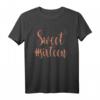 Teen Sweet Sixteen 16 Rose T-Shirt – Süßes Geburtstagsgeschenk für Mädchen, Tochter, Nichte & Enkelin zum 16. Meilenstein