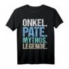 Lustiges Onkel Pate Taufpate Patenonkel Patenkind Geschenk T-Shirt - Perfekt für Taufe, Firmung, Erstkommunion, Geburtstag & Weihnachten