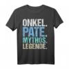 Lustiges Onkel Pate Taufpate Patenonkel Patenkind Geschenk T-Shirt - Perfekt für Taufe, Firmung, Erstkommunion, Geburtstag & Weihnachten