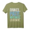 Lustiges Onkel Pate Taufpate Patenonkel Patenkind Geschenk T-Shirt - Perfekt für Taufe, Firmung, Erstkommunion, Geburtstag & Weihnachten