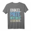 Lustiges Onkel Pate Taufpate Patenonkel Patenkind Geschenk T-Shirt - Perfekt für Taufe, Firmung, Erstkommunion, Geburtstag & Weihnachten