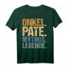 Onkel Pate Legende Taufpate Patenonkel T-Shirt – Lustiges Geschenk für Patenkinder, Nichten & Neffen zu Taufe, Firmung, Geburtstag & Weihnachten
