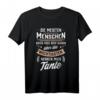 Die wichtigsten Menschen nennen mich Tante - Patin Geschenk T-Shirt für Familien, Taufpaten & Geburtstagsüberraschung
