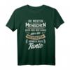 Die wichtigsten Menschen nennen mich Tante - Patin Geschenk T-Shirt für Familien, Taufpaten & Geburtstagsüberraschung