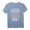 Die wichtigsten Menschen nennen mich Tante - Patin Geschenk T-Shirt für Familien, Taufpaten & Geburtstagsüberraschung
