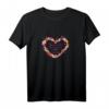 Damen Geburtstag Geschenk Jahrgang 1981 - Retro Blumen Hippie T-Shirt für Frauen, Schwester, Tante, Mama & Oma zum runden Geburtstag