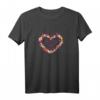 Damen Geburtstag Geschenk Jahrgang 1981 - Retro Blumen Hippie T-Shirt für Frauen, Schwester, Tante, Mama & Oma zum runden Geburtstag