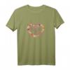 Damen Geburtstag Geschenk Jahrgang 1981 - Retro Blumen Hippie T-Shirt für Frauen, Schwester, Tante, Mama & Oma zum runden Geburtstag
