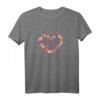 Damen Geburtstag Geschenk Jahrgang 1981 - Retro Blumen Hippie T-Shirt für Frauen, Schwester, Tante, Mama & Oma zum runden Geburtstag