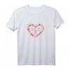 Damen Geburtstag Geschenk Jahrgang 1981 - Retro Blumen Hippie T-Shirt für Frauen, Schwester, Tante, Mama & Oma zum runden Geburtstag